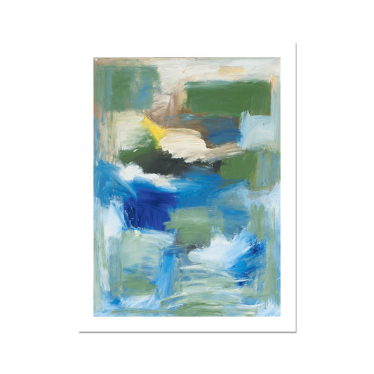 Fine Art Print - Blue/Green Scape