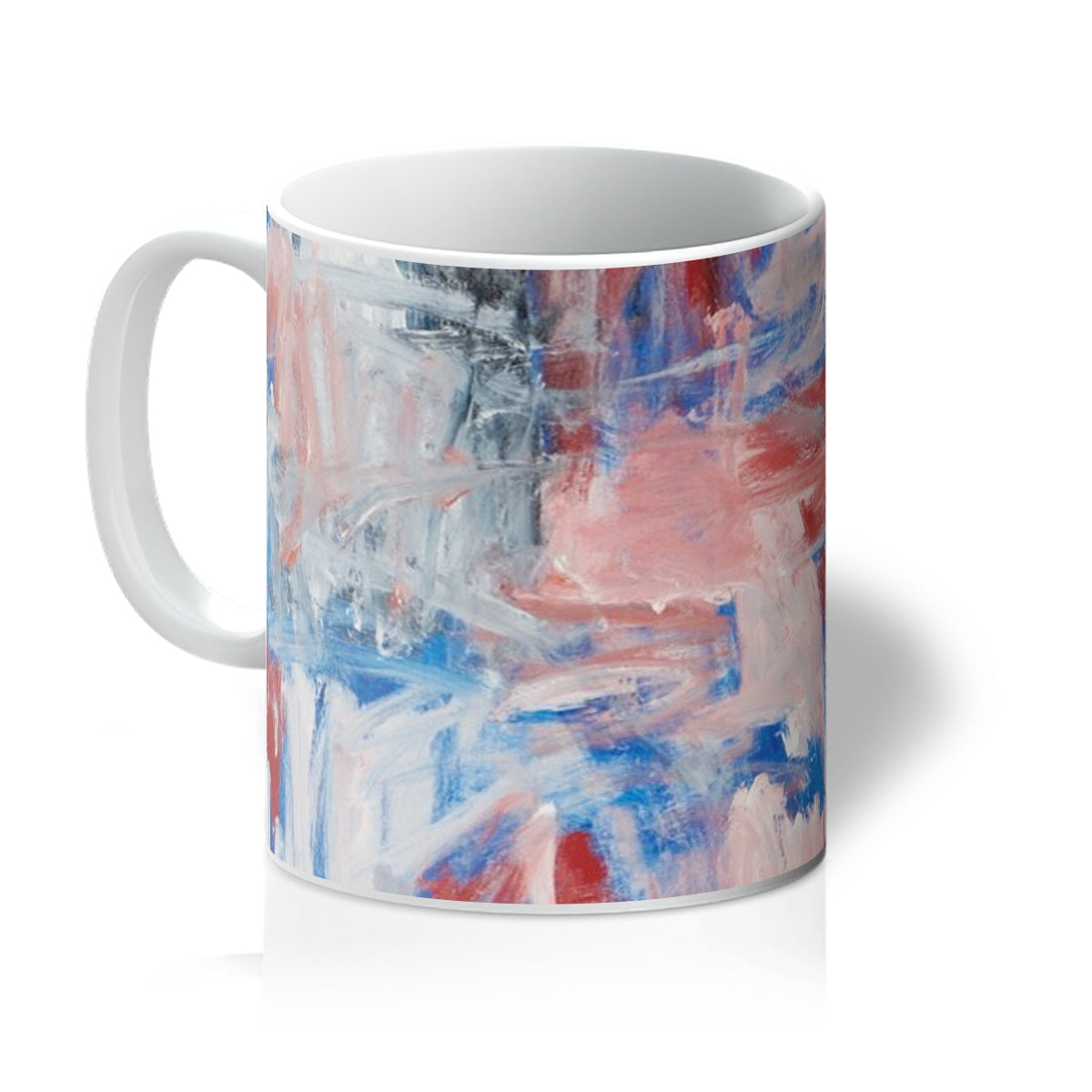 Mug - Untitled Abstract Pink/Blue