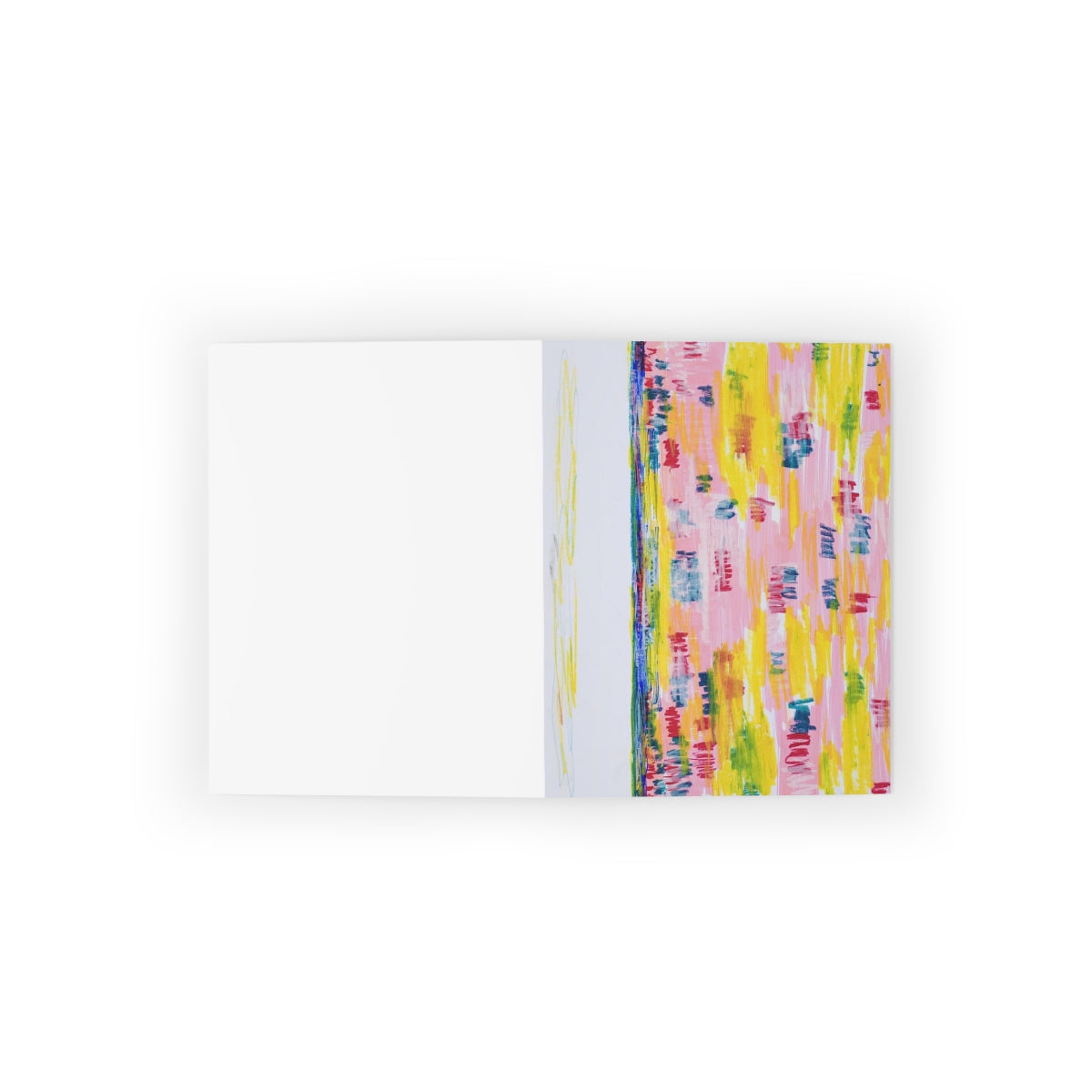 Pink Landscape # 2 - Greeting cards (8 pcs)