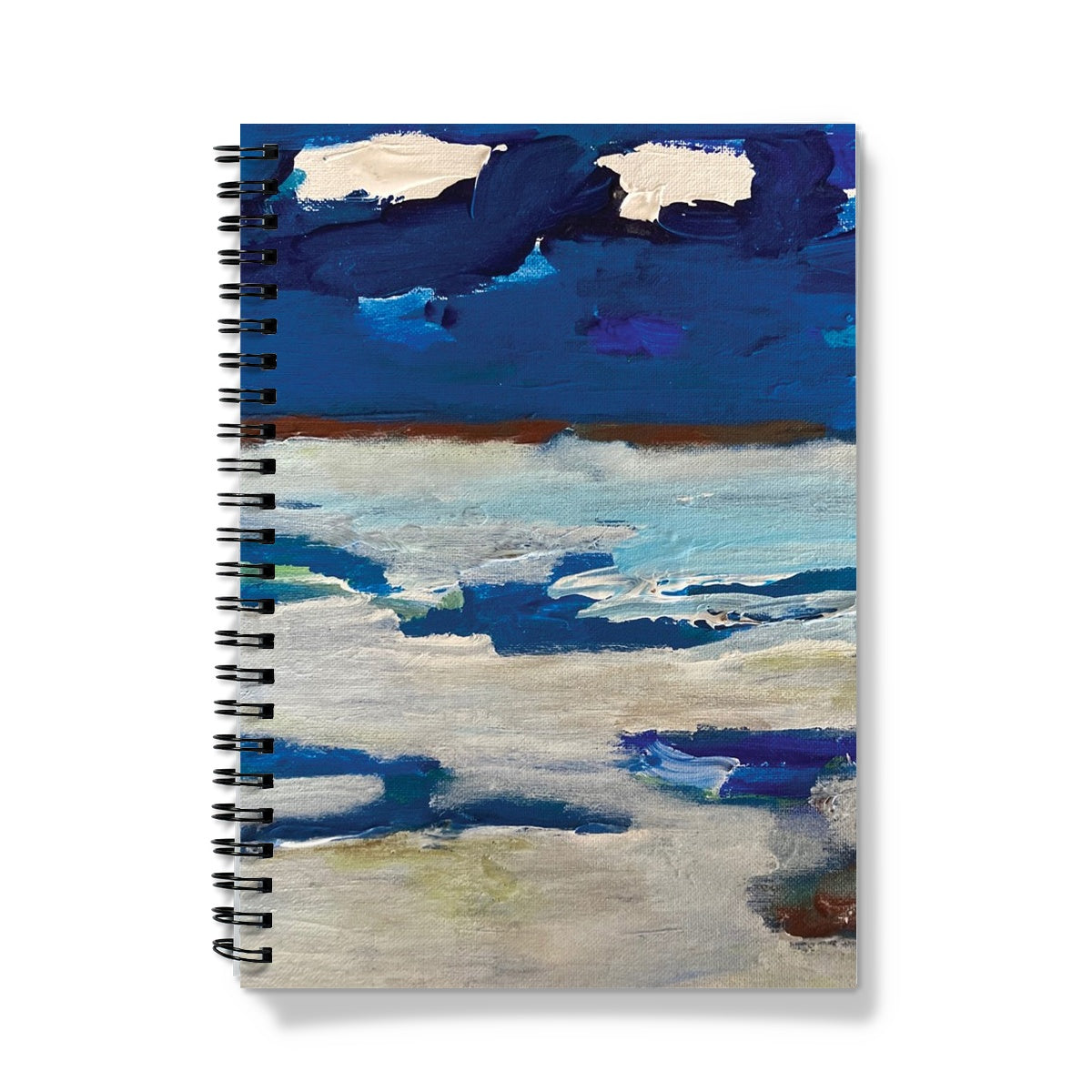 New Way To Grieve Collection- Seascape Number 1 -Spiral Notebooks