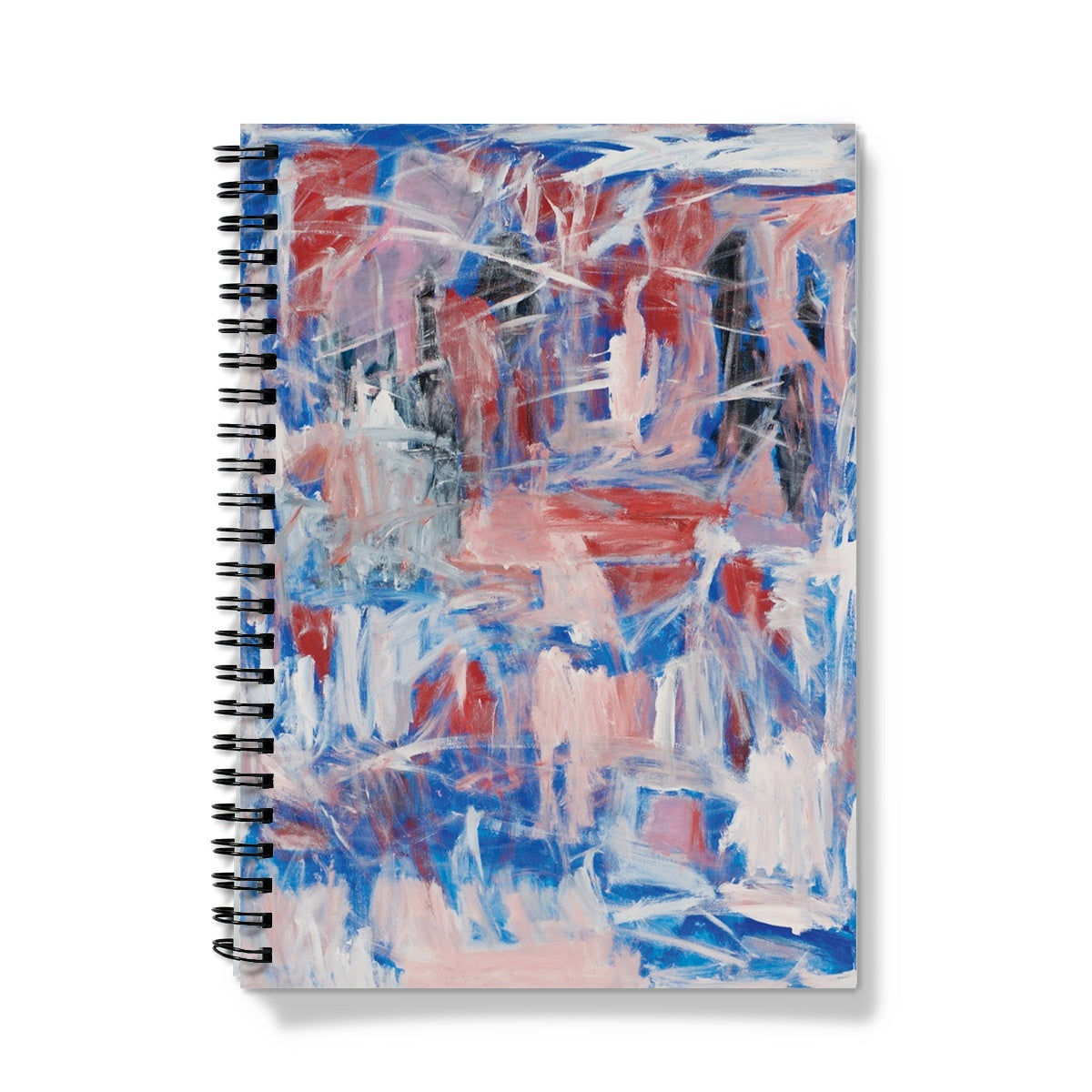 Untitled Pink/Blue - Spiral Notebooks