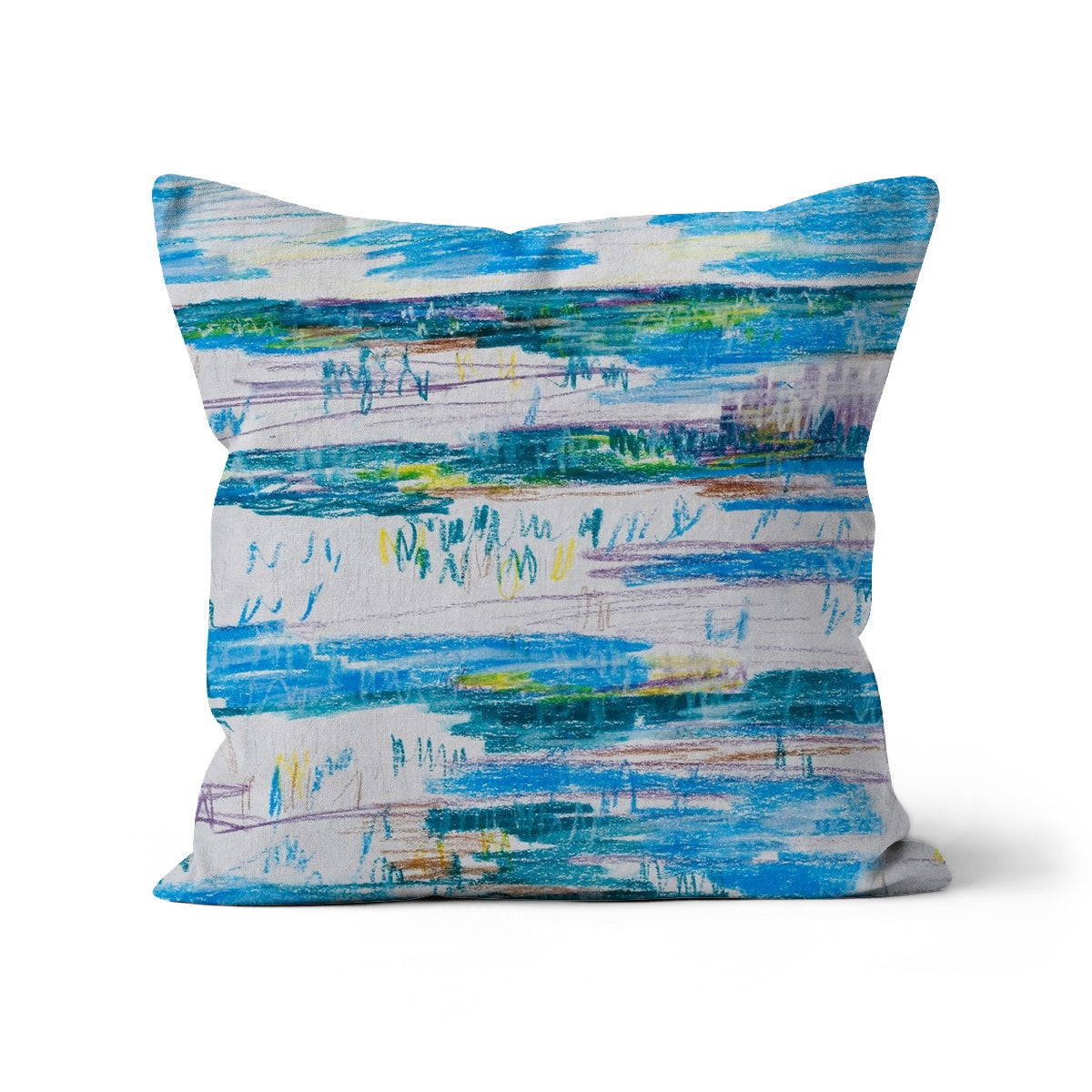 Cushion - Blue/White Landscape