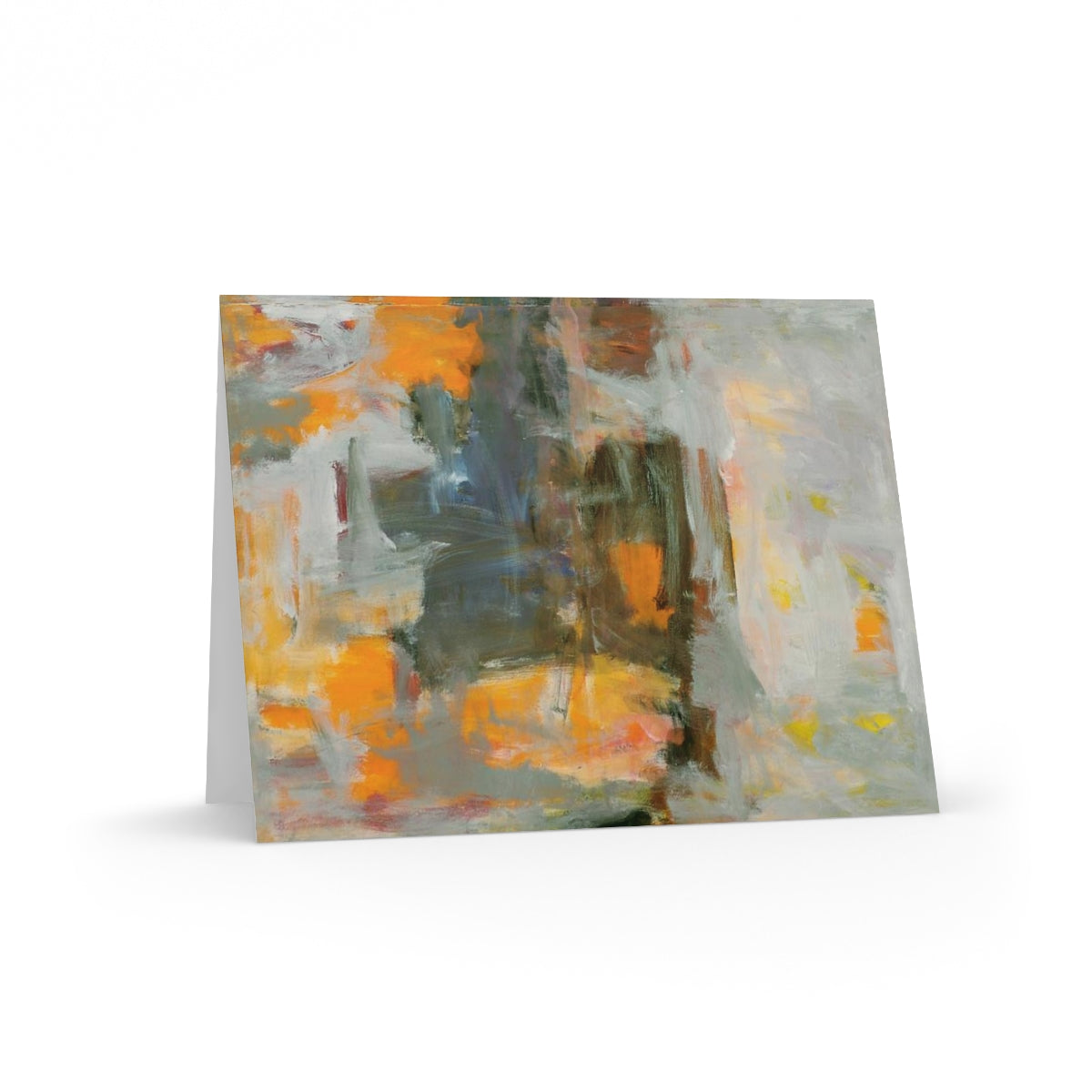 Untitled Orange Landscape - Greeting cards (8 pcs)