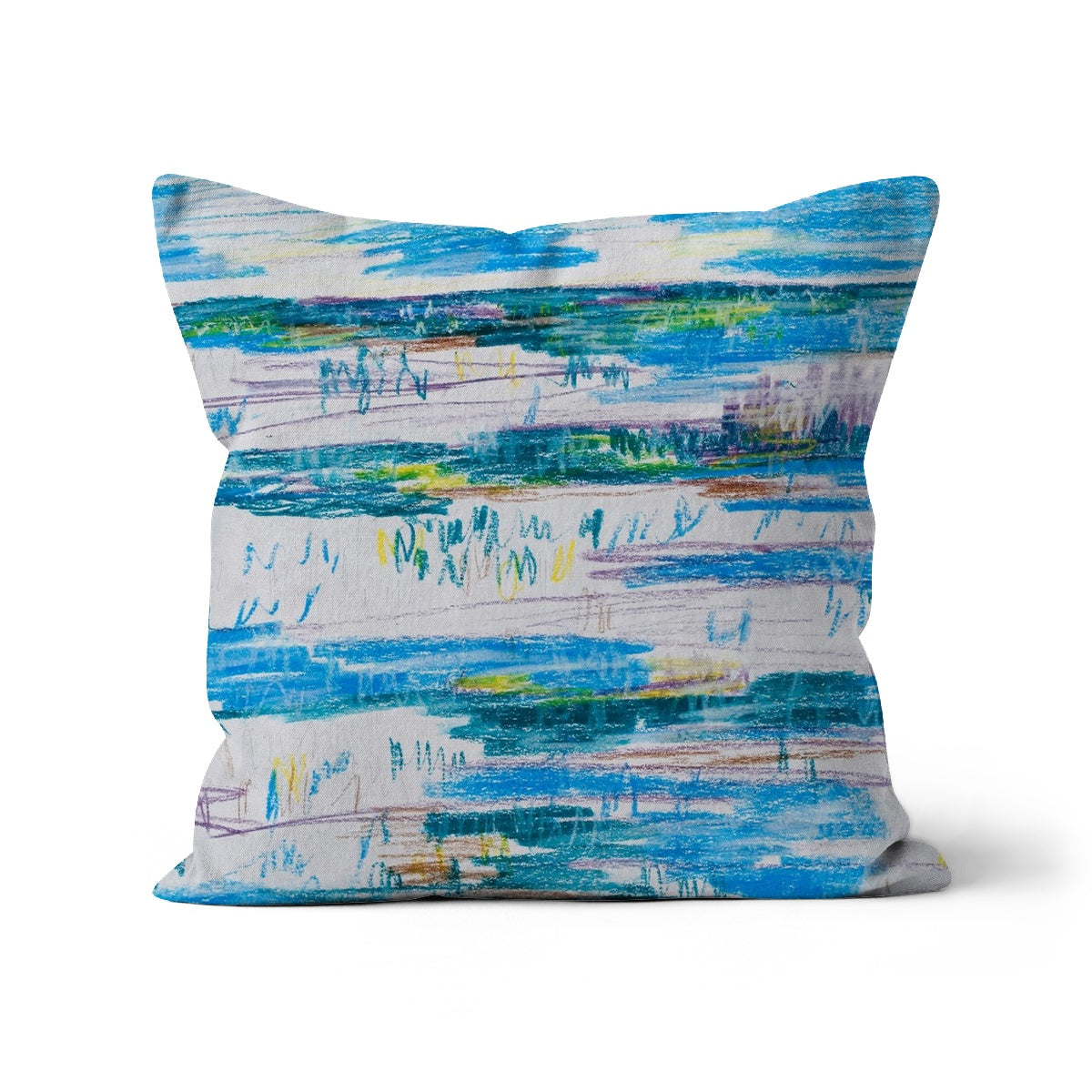 Cushion - Blue/White Landscape