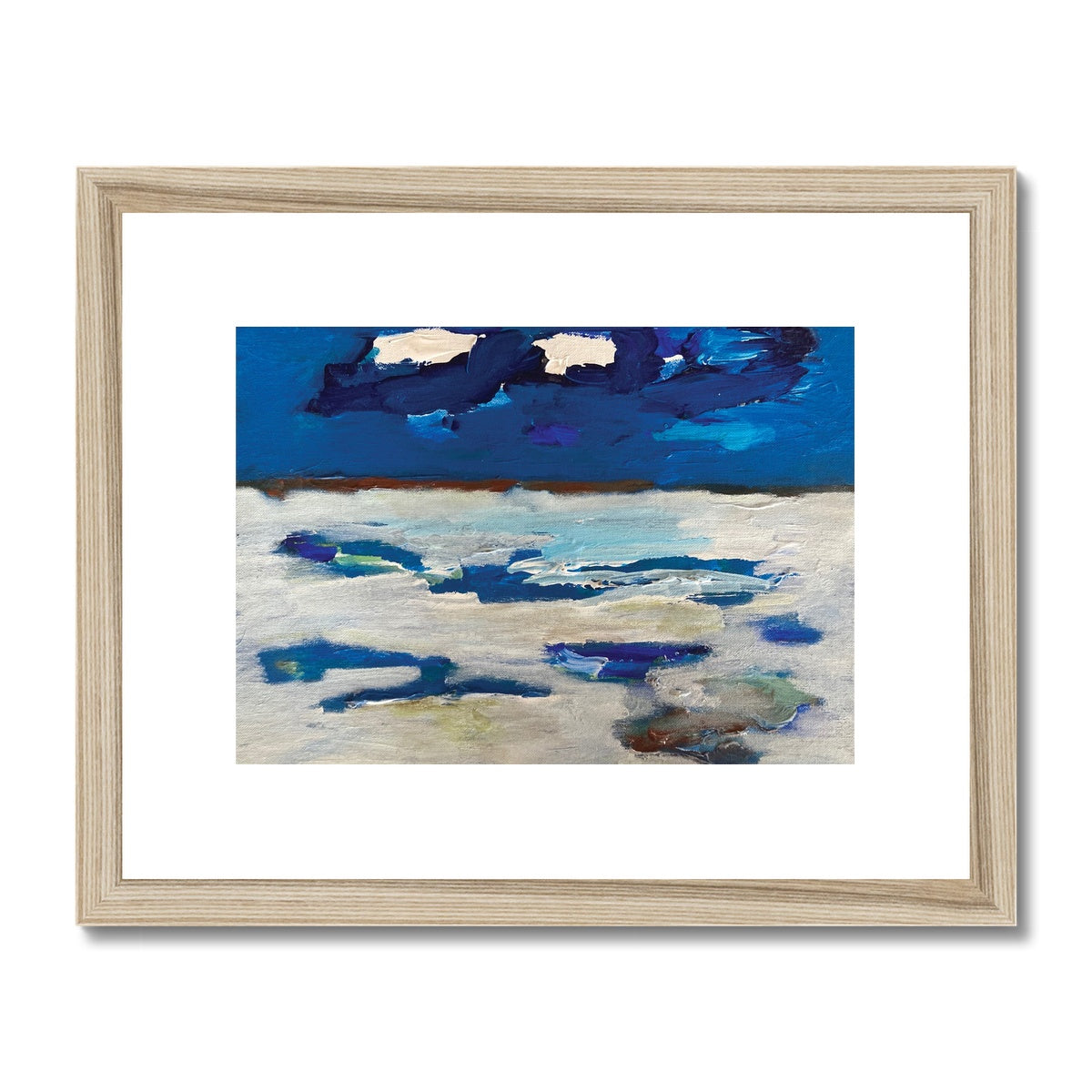 Framed & Mounted Print - Seascape Number 1