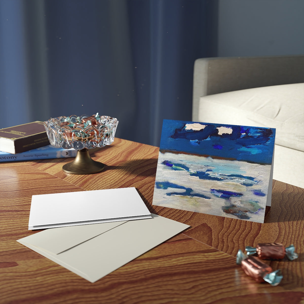 Seascape Number 1 - Greeting cards (8 pcs)